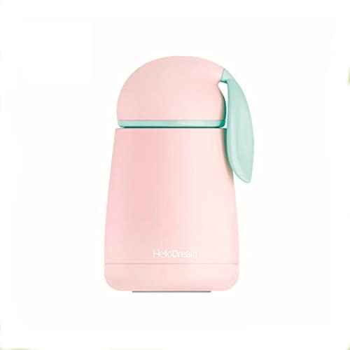 FORKIS Bouteille d'eau Mignon Chat Bouteille D'Eau Femme Amateurs De Bouteille D'Eau En Acier Inoxydable Chaud-D