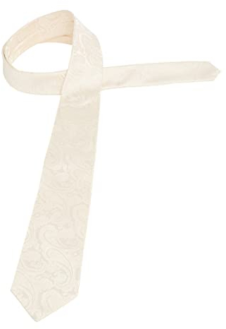 ETERNA male Krawatte gemustert One Size_H, creme