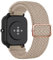 Tobfit für Amazfit GTS 2 Mini Armband/Amazfit GTS 4 Mini Armband für Herren Damen, 20mm Geflochtenes Elastic Sport Dehnbarer Ersatzband für Amazfit Bip U/Bip U Pro/Bip 3/Bip 3 Pro/Bip Lite(Milchtee)