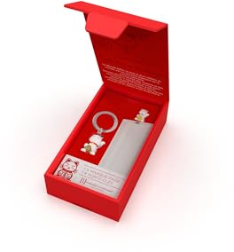 METALMORPHOSE - Coffret cadeau porte-clés et marque-pages Chat porte bonheur