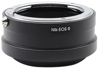 ANILLO ADAPTADOR AI-EOS-R COMPATIBLE CON NIKON AI F AF COMPATIBLE CON CANON EOS R PARA MONTAR LOS OBJETIVOS Conexión compatible con Nikon en cámara compatible con Canon EOS R