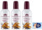 3x Giardino dei Sensi Profumo Vaniglia Essenziale, Profumo da Donna - Note Aromatiche Intense e Femminili 100ml + 1 Confezione di Talco Felce Azzurra in omaggio, Busta da 100g
