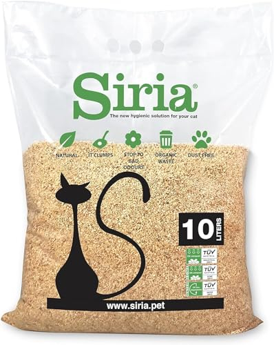 Siria 10L-TESTSACK-Katzenstreu Klumpend und Pflanzlich