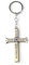 Anime Hawk-Eye Schwert Schlüsselanhänger Kreuz Schlüsselanhänger Cosplay Zubehör, bronze, 72mm