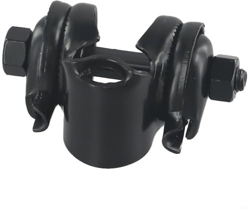 Collier de serrage antirouille pour selle de vélo standard, 22 mm de diamètre, noir