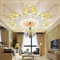 Kitquiver 3D Fleur D'Or Peinture Murale 3D Papier Peint Photo 3D Pour Plafond, Peinture Murale De Décoration De Fond De Plafond De Salon Et De Chambre À Coucher 150x105cm