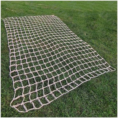 ININOSNP Kletterfrachtnetz, Hängebrückenzaun Outdoor-Seilkletternetz for Innen- und Außenspielplätze(1 * 2m(3.3 * 6.6ft))