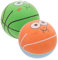 DRESSOOS 2St Mini-Basketballspielzeug flummies f�r hupfball für kinderspielzeuge mini Hoop Basketball Toys pädagogische Hüpfbälle Spiel Gummibälle Gummibälle