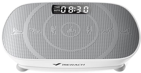 MERACH CV30 Compact et Silencieux Plateforme Vibrante (Gris)