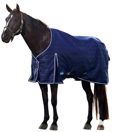 WeatherBeeta ComFiTec Prelim Turnout 220g, Navy Embossed Plaid, 6'6