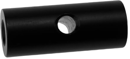 Aluminum Alloy Camera Mount Coupler Rod Double Internal 1/4-20 Thread For Tripod Light Stand Magical Arm Compatibility Tripod Light Stand Extension Adapter