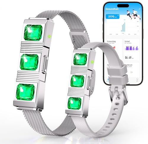iSo Tech Fitness Tracker Smartwatch ohne Display für Damen Herren | 24/7 Aktivitäts- und Schlaftracker mit Herzfrequenz Blutsauerstoff HRV, 30 Tage, 170+ Sportmodi, Kein Abo