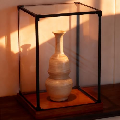 Vitrine Acrylique Vitrines Hautes en Acrylique pour Objets de Collection, Boîtes de Rangement pour Petites et Grandes Figurines, Cube de Présentation Transparent(50x50x50cm(20x20x20in))