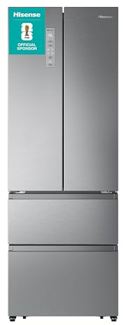 Hisense PureFlat RF632N4AIE1 Total No Frost Multi-door American Fridge Freezer - Stainless Steel look - E Rated