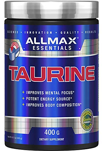 ALLMAX Taurine Powder, Unflavored, 400 g, 133 Servings