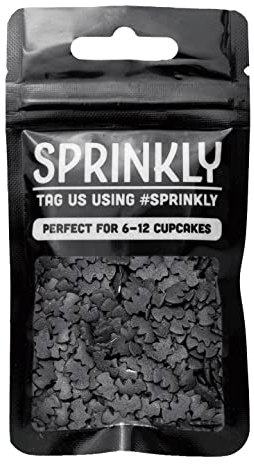 SPRINKLY - Sprinkle Shapes - Bats (Halloween) - 25g