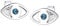 Elli Ohrringe Damen Ohrstecker Evil Eye Auge mit Kristallen in 925 Sterling Silber