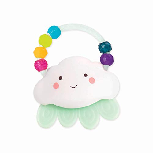 B. toys Babyspielzeug mit buntem Farbwechsel Licht und Regenbogen Perlen – Wolke Baby Spielzeug ab 3 Monaten