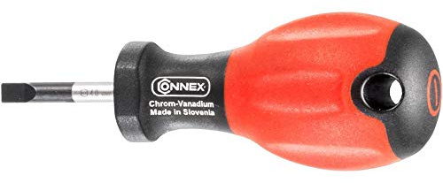 Connex COX310425 Vergaserschraubendreher 4x25mm, silber/rot/schwarz