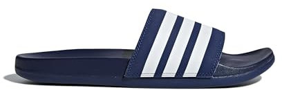 Adidas Adilette Comfort, Scarpe da Spiaggia e Piscina Uomo, Blu, 37 EU