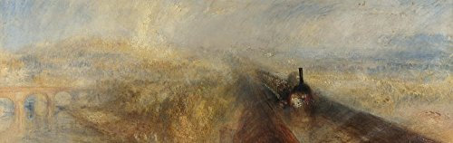 1art1 Joseph William Turner Regen, Dampf Und Geschwindigkeit, 1844, 1-Teilig Selbstklebende Fototapete Poster-Tapete 240x75 cm