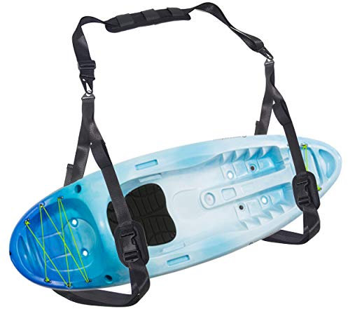 Tactical Single Element Kayak Carry Strap Adjustable Sup Canoe Stand UP Paddle Loop Surfboard Carrying Belt with Shoulder Strap