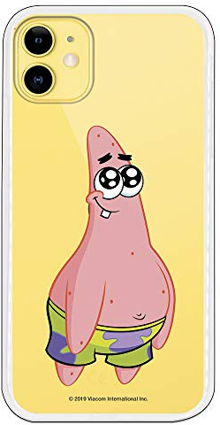 Offizielle Schutzhülle für iPhone 11, Spongebob Patrick's Patricks, zum Schutz Ihres Handys. Flexible Silikonhülle für Apple mit offizieller Nickelodeon-Lizenz.