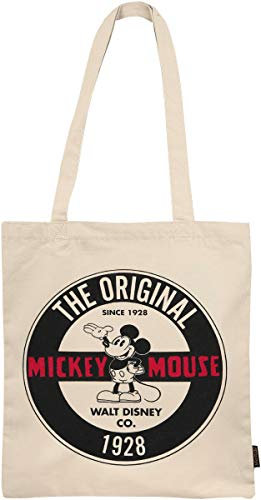 Mickey Mouse Unisex-Kinder Bolso Asas Algodón Mickey Mickey Cotton Griff Tasche Not Applicable, Mehrfarbig, Standard