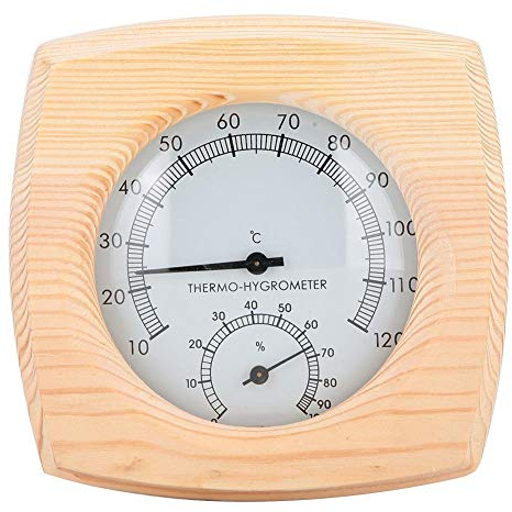 Annadue Termómetro para Sala de Sauna Resistente a Altas temperaturas, termómetro Digital para Sala de Sauna, diseño Resistente a Prueba de explosiones Duradero para Sala de Sauna para baño