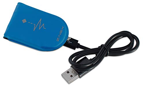 Z:NEX Clip magnético USB LED recargable. Brillante – perfecto para una visibilidad óptima en la noche y en condiciones de poca luz.