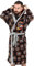 Dragon Ball Z goku robe robe robe noir pyjamas robe peignoir S