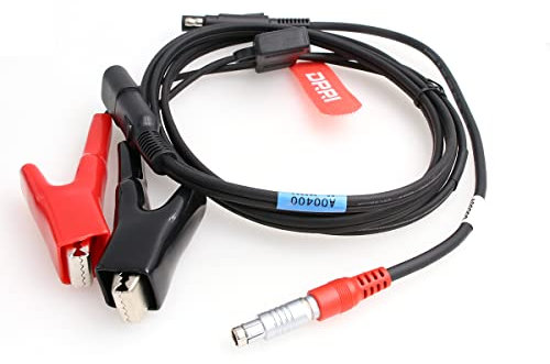 DRRI Câble d'alimentation externe GPS Hiper Lite 12 V CC pour Topcon GB-500, GB1000, HiPer V/Legacy/GB/GR-3