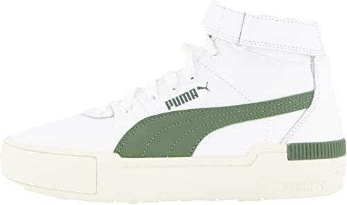 PUMA Cali Sport Top Warm Up WN's | Gr. 36 grün weiß