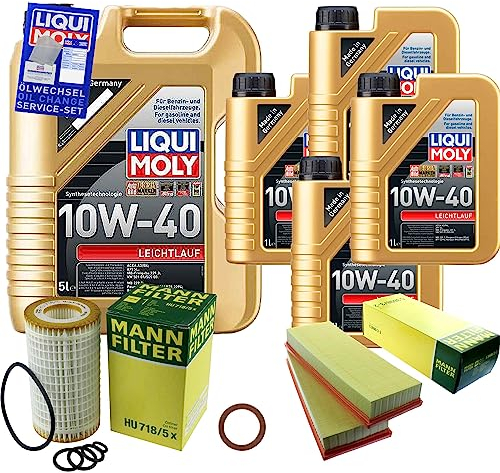 Inspektionspaket 9L LIQUI MOLY 10W-40 für C-Klasse T-Model S204 W204 S212