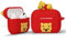 Winnie Cartoon-Schutzhülle für Apple Airpods Pro 2, 8-in-1-Zubehör-Set, Schutzhülle, 3D-Anime-Design, Silikonhülle, Winnie-Schlüsselanhänger, Metall-Staubaufkleber, Anti-Verlust-Seil. Das beste