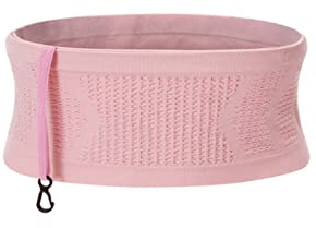 QUINTRA Multifunktionale, atmungsaktive, verdeckte Gürteltasche mit großem Fassungsvermögen, verstellbarer Laufgürtel, Feuchtigkeitstransport, Gürteltasche für Fitness und Laufen Handballtaschen