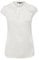 Satinbluse mit Raffung Creme 36
