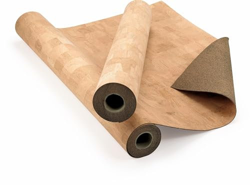 Corkoleum Cork Flooring on a Roll Grit Sample