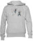 GUNMANTOR Maya and Yuki Maltese Grauer Kapuzenpullover Herren Damen Unisex Langarm Ärmel Grey Hoodie Mens Womens