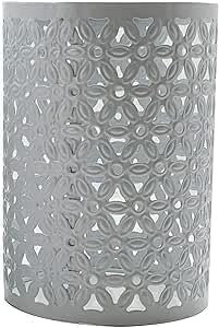 Metal Drum Lampshade for Pendant Lamps Hollow Out Lampshade for Ceiling Lights Indoor Easy Fit Wire Cages for Kitchen Hall (Style 1) (style13)