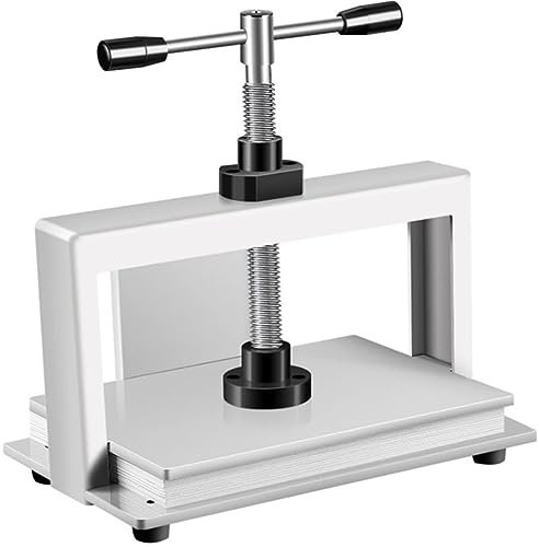 A4/A3-Bindepresse, Buchbindepresse, robuste flache Papierpresse, 3306 lb (1500 kg) Druck, Büro- und Schulwerkzeuge für Dokumente, Stempel, Banknoten,A3