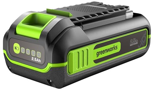 Greenworks 40V 2.5Ah Lithium-Ion High-Power Battery(Genuine Battery / 75+ Compatible Tools)