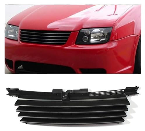 Frontgrill Für VW Für Jetta Für Bora MK4 1999-2004 1J5853655C Auto Front Hood Grille Schwarz Auto Grill Matt Schwarz Kühler