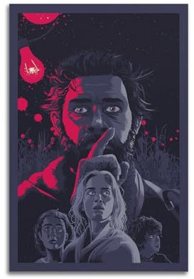 MUYAXCZEA Filmposter, A Quiet Place Poster, dekoratives Gemälde, Leinwand, Wandposter und Kunstdruck, modernes Familienschlafzimmer, Dekoration, Poster, 30 x 45 cm