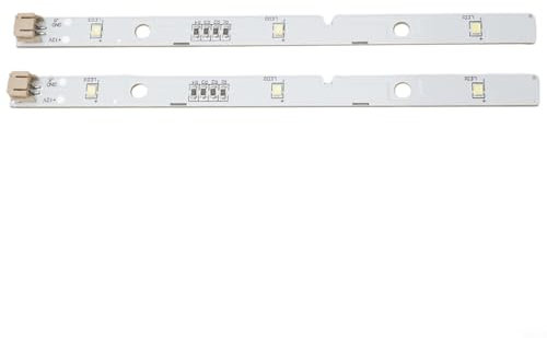FUANA 2 Pack LED Strip Light for Rongsheng for Hisense Refrigerator MDDZ-162A 1629348 Cool White 16cm Replacement Fridge Freezer Lighting