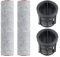 Loqawkmlc Compatibile con Dreame H14 PRO / H20 Ultra / H30 Ultra H13 PRO, Spazzola a Rullo for aspirapolvere lavapavimenti Filtri Hepa Accessori(4 PCS)