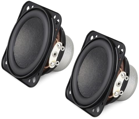 50mm Neodymium Driver Speakers 18mm Voice Coils 10W Power for Miniature Sound Devices Small Speakers