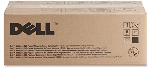 Dell High Capacity Magenta Toner Cartridge (Yield 9,000 Pages) for Dell 3130cn Colour Laser Printers