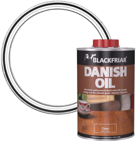 Blackfriar BKFDOC250 Danish Oil, 250 ml, Clear