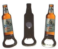 3 x Neuwertige Flaschenöffner Kapselheber aus Stahl mit Magnet Kaliber für Sammler direkt von Hersteller
